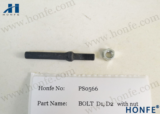 Bolt D1 D2 With Nut 911129146 Projectile Loom Spare Parts For Sulzer Machinery