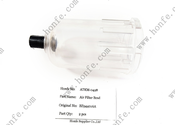 섬유 기계 공기 필터 그릇 BZ944016A 쓰다코마 전체 높이 129mm 기본 OD 60mm ID 55mm